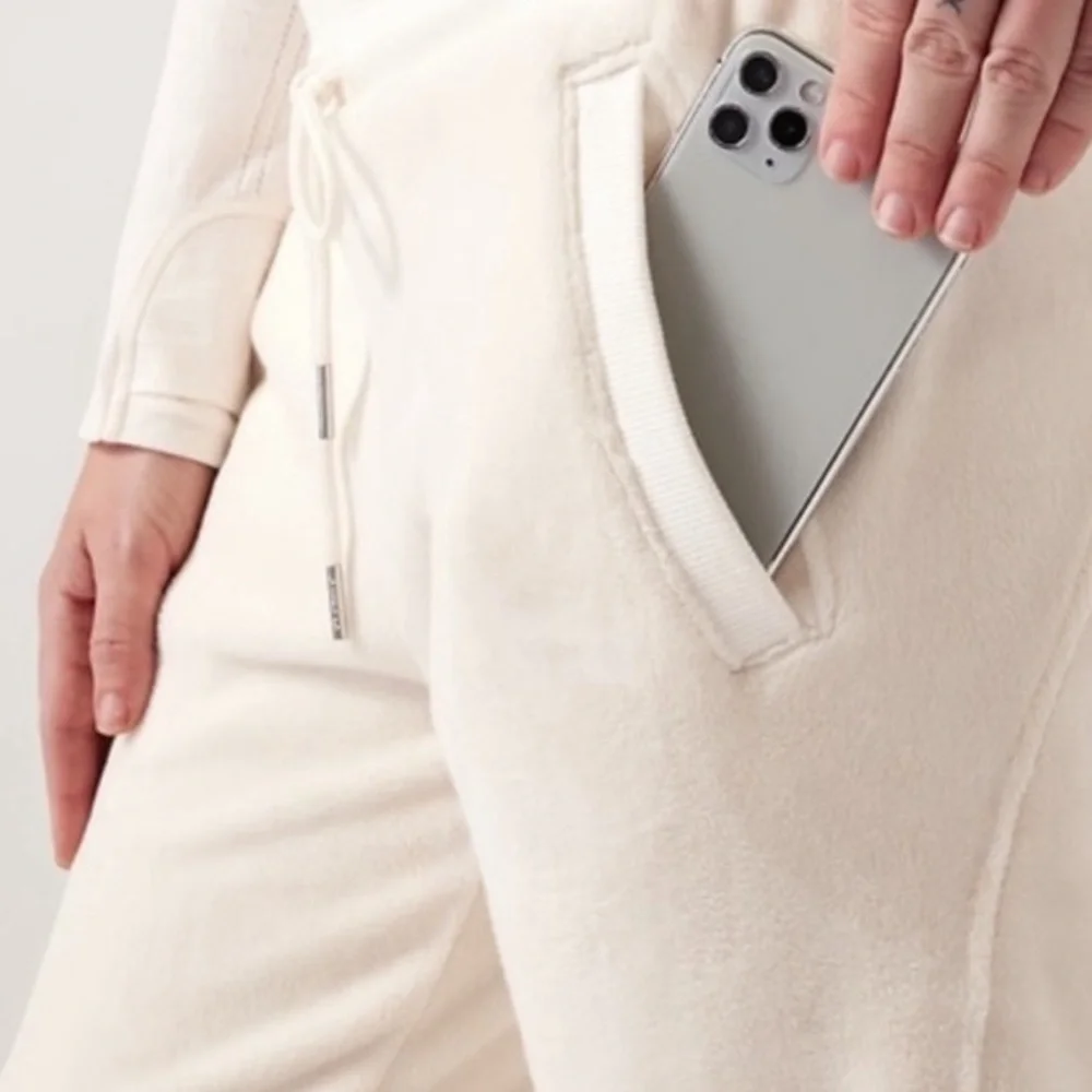 Athleta Recover Cozy Jogger NWT Cream color - Picture 3 of 6